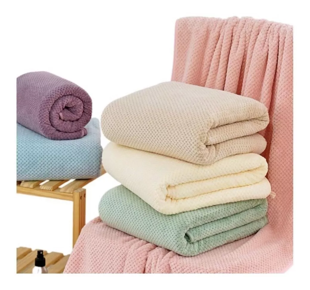 SET 6 TOALLA DE BAÑO MICROFIBRA - 2