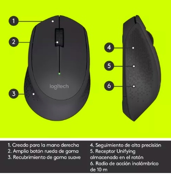 MOUSE INALAMBRICO LOGITECH - 6