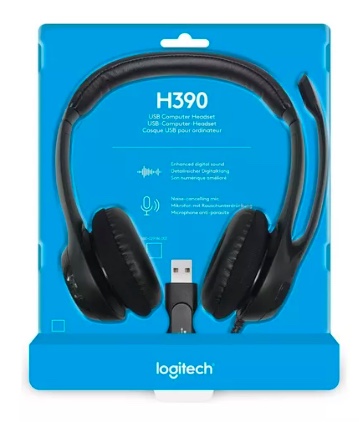 AUDIFONO CON MICROFONO USB LOGITECH - 7