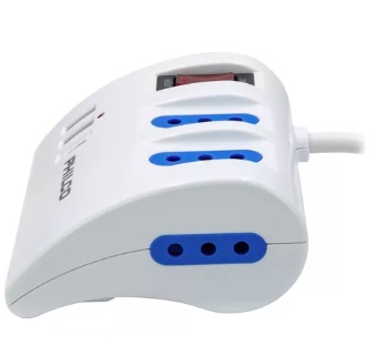 EXTENSIÓN ALARGADOR ESCRITORIO AC/USB-C 3.0 PHILCO 2044B COLOR BLANCO - 2