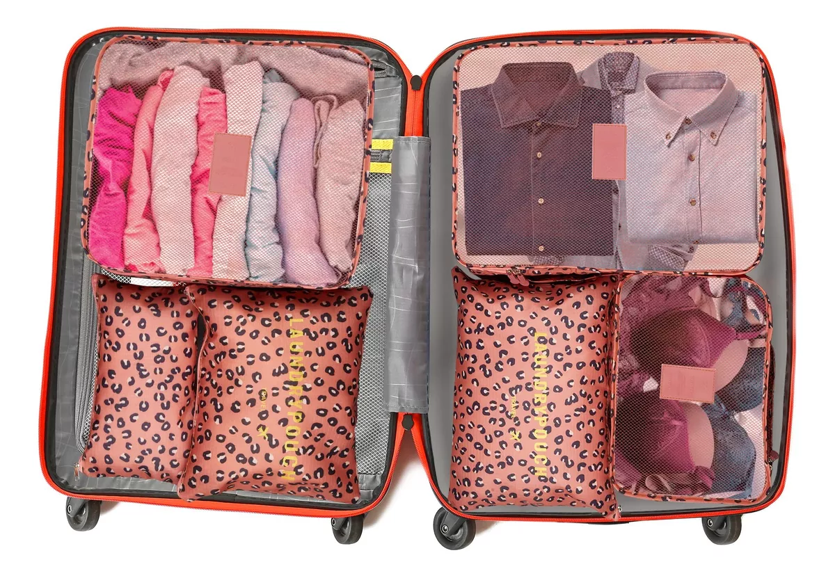 BOLSA ORGANIZADOR MALETA EQUIPAJE VIAJE IMPERMEABLE SET 6 PK - 2