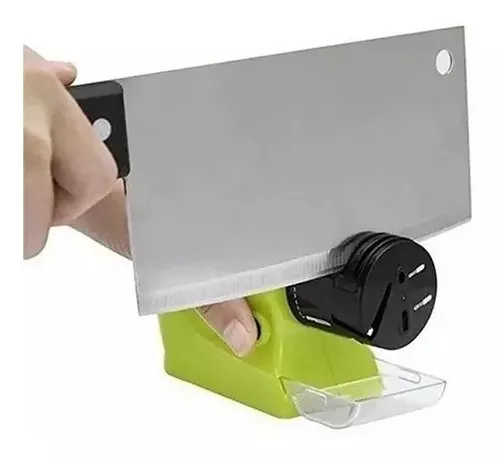 AFILADOR CUCHILLOS TIJERAS ELÉCTRICO A PILAS - 3