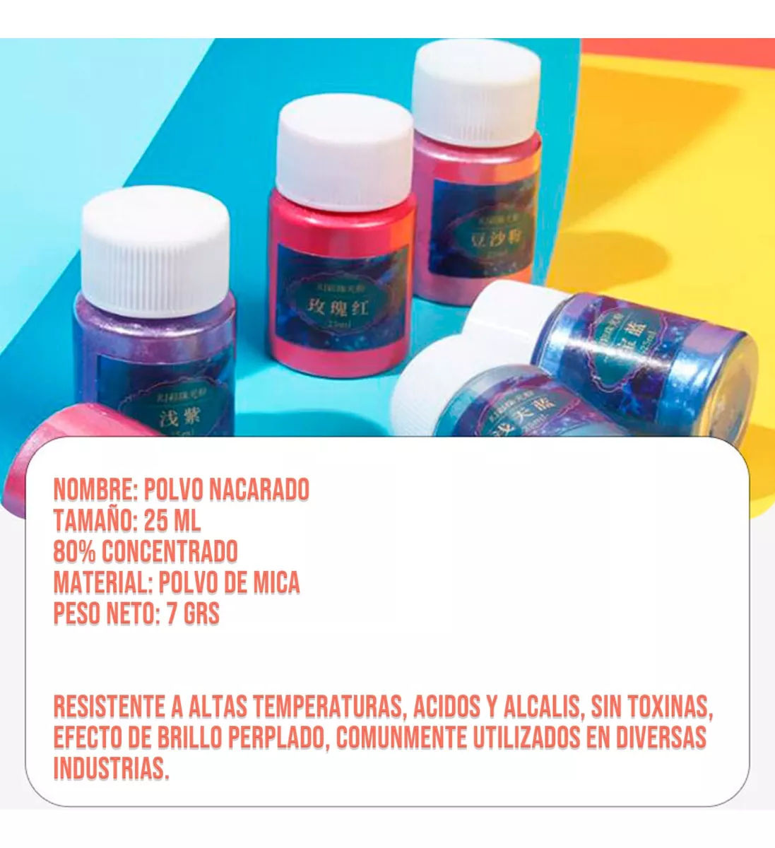 PIGMENTOS PARA RESINA - 2