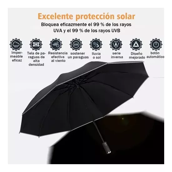 PARAGUAS PLEGABLE AUTOMÁTICO - 4