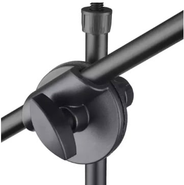 SOPORTE PEDESTAL DE MICRÓFONO CON BOOM METÁLICO - 1