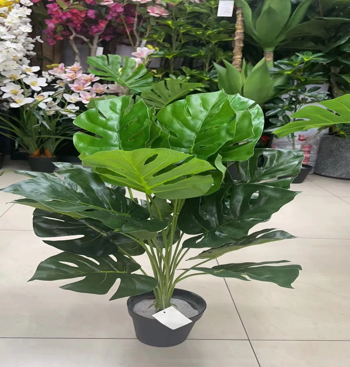 PLANTA ARTIFICIAL CON MACETA - 2