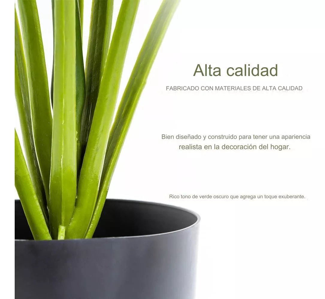 PLANTA ARTIFICIAL CON MACETA - 5