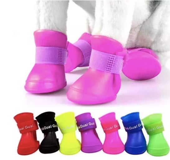 ZAPATOS ANTIDESLIZANTE IMPERMEABLE MASCOTA - 1