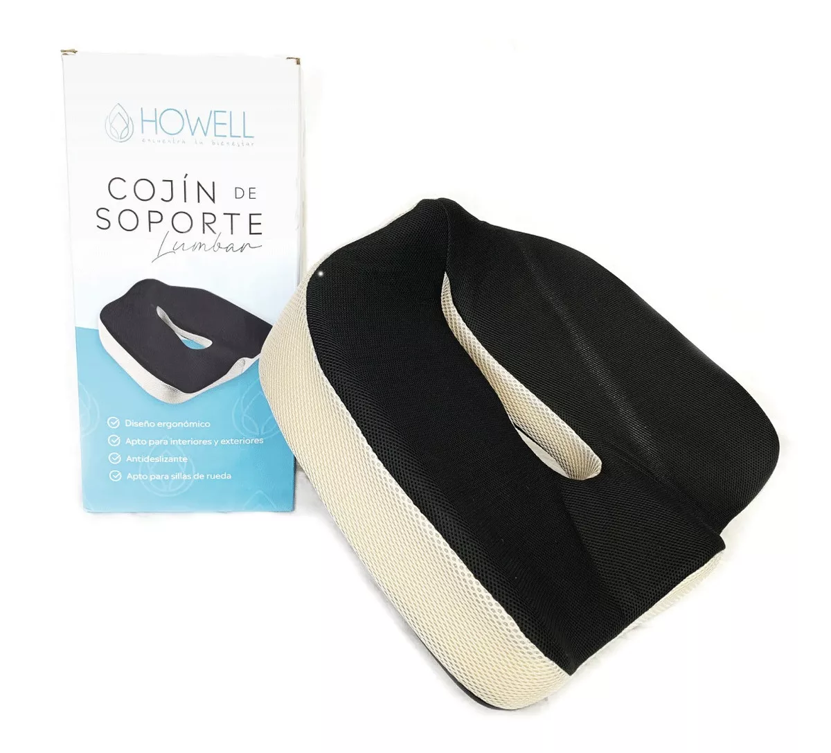COJÍN ORTOPÉDICO DE ASIENTO LUMBAR - 1