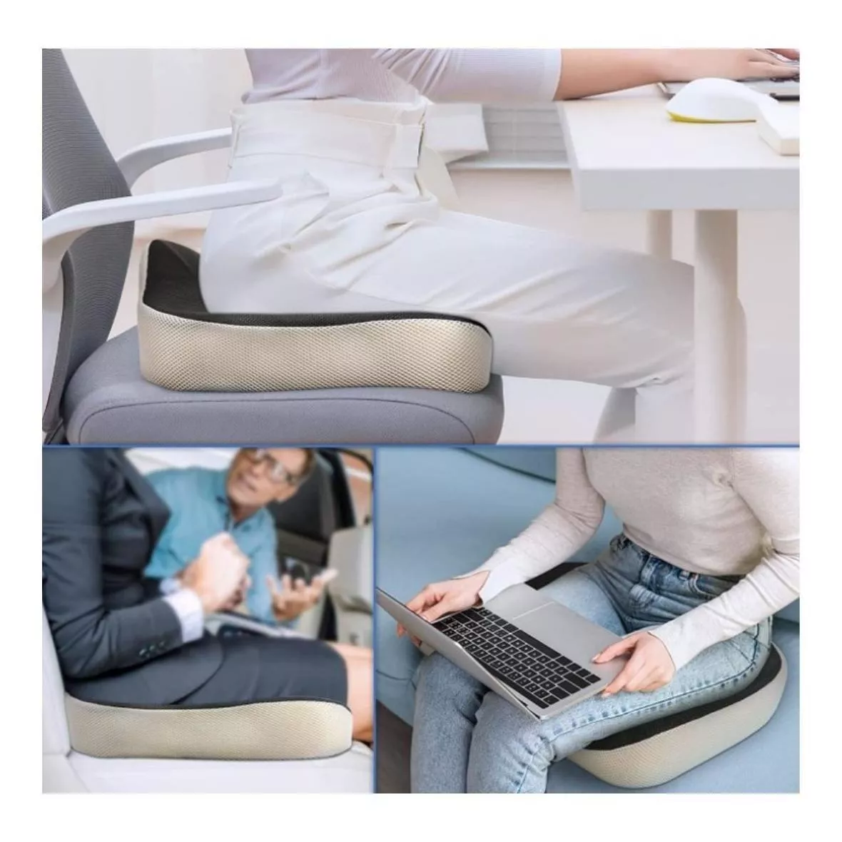 COJÍN ORTOPÉDICO DE ASIENTO LUMBAR - 5