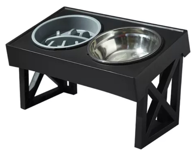 COMEDERO-BEBEDERO PARA PERROS ALTURA AJUSTABLE - 2