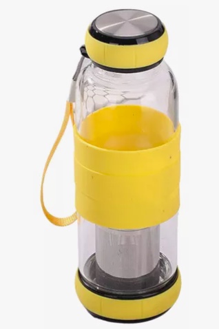 BOTELLA INFUSOR VIDRIO 550CC - 1