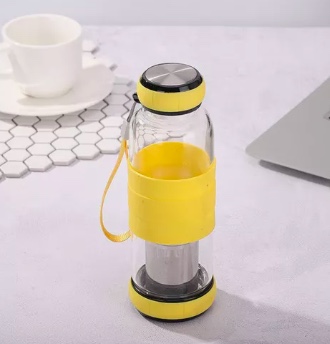 BOTELLA INFUSOR VIDRIO 550CC - 2
