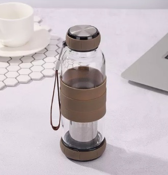 BOTELLA INFUSOR VIDRIO 550CC - 2