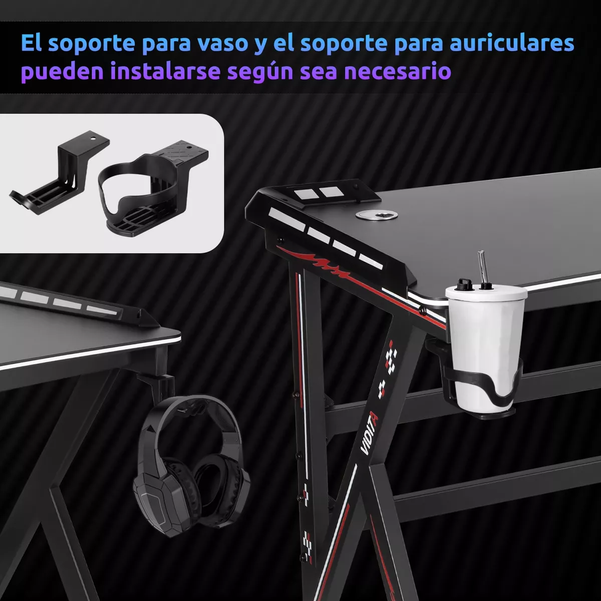 ESCRITORIO GAMER PROFESIONAL - 4