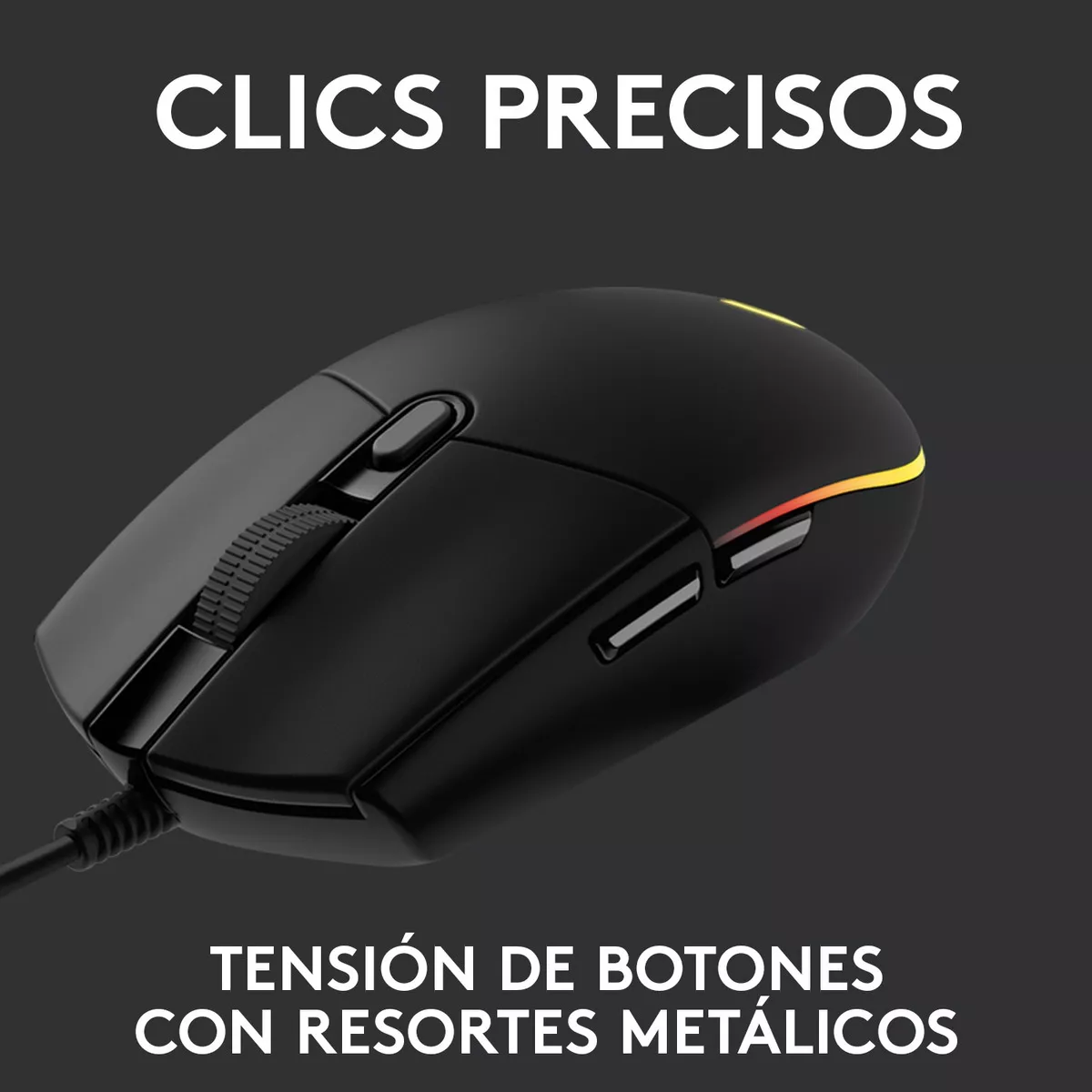 MOUSE GAMER LOGITECH NEW G203 - 3