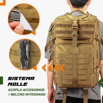 MOCHILA TACTICA MILITAR OUTDOOR - 2