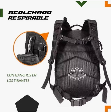 MOCHILA TACTICA MILITAR OUTDOOR - 3