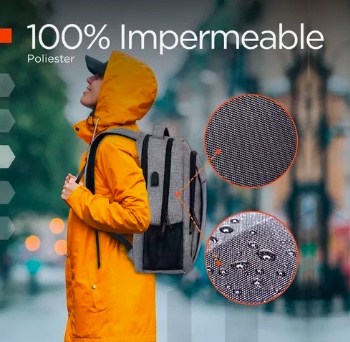 MOCHILA NOTEBOOK HARDLEY IMPERMEABLE - 3
