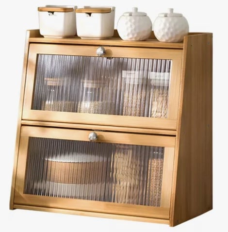 ORGANIZADOR DE MENAJE COCINA BAMBÚ - 1