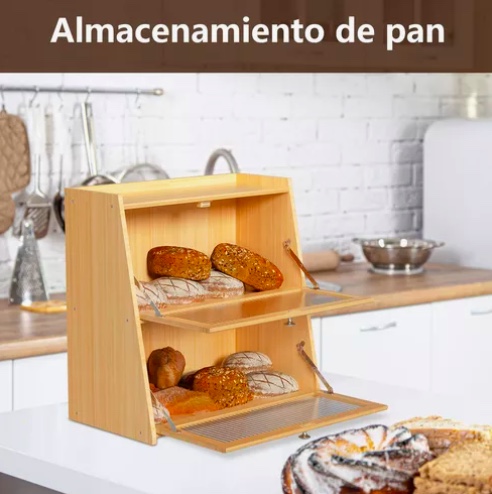 ORGANIZADOR DE MENAJE COCINA BAMBÚ - 2