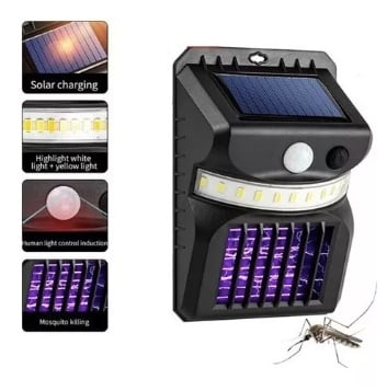 LAMPARA SOLAR MATA MOSQUITOS - 1