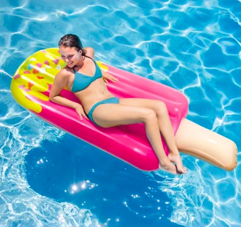 COLCHONETA INFLABLE HELADO PALETA - 2