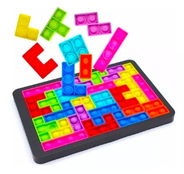 JUEGO PUZZLE POP IT ROMPECABEZAS 27 PIEZAS - 4