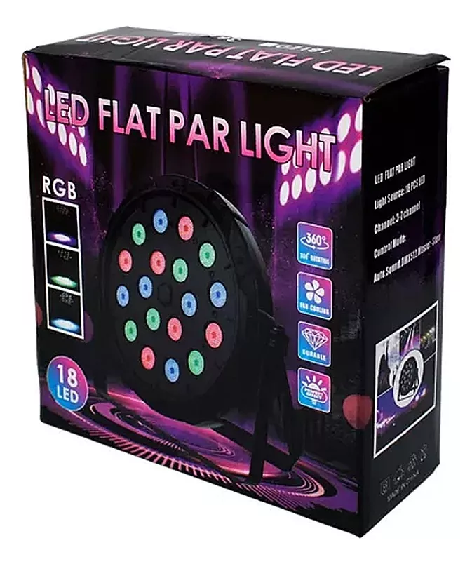 PROYECTOR LED RGB DMX - 4