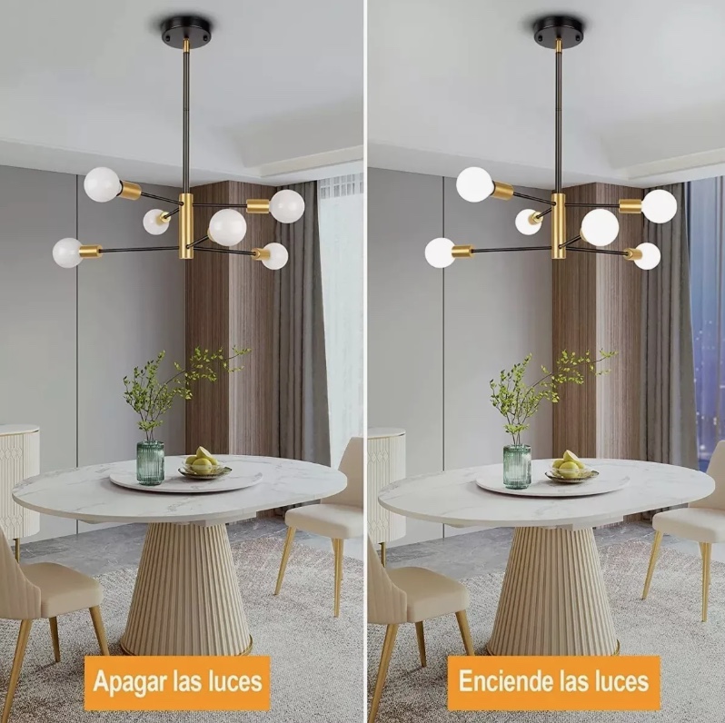 LÁMPARA DE TECHO COLGANTE Y MODERNA - 5