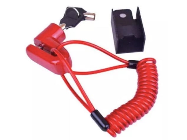 CANDADO PARA DISCO DE FRENO CON ESPIRAL P/ - 1