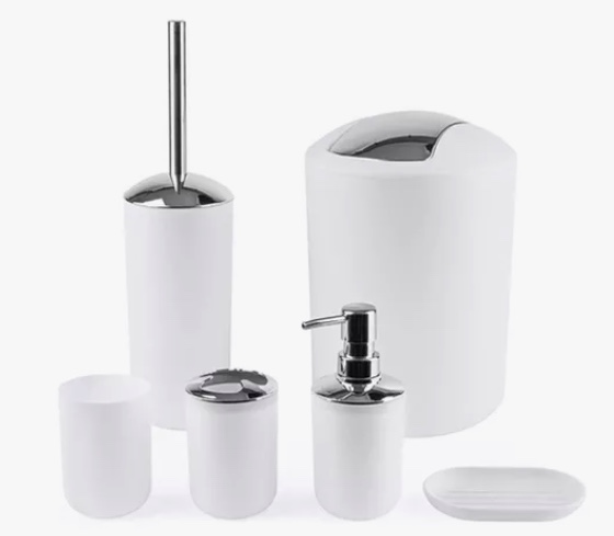 SET DE ACCESORIOS PARA BAÑO - 1