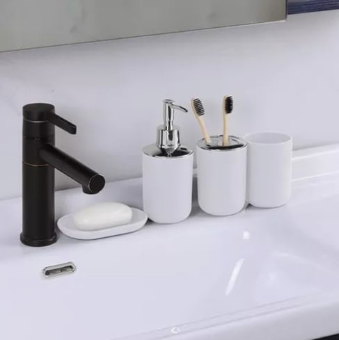 SET DE ACCESORIOS PARA BAÑO - 4