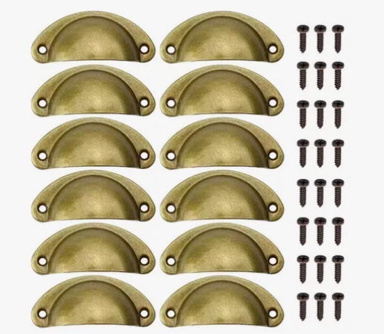 SET 12 TIRADORES PARA MUEBLES - 1