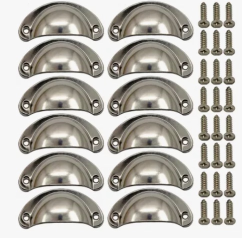 SET 12 TIRADORES PARA MUEBLES - 1