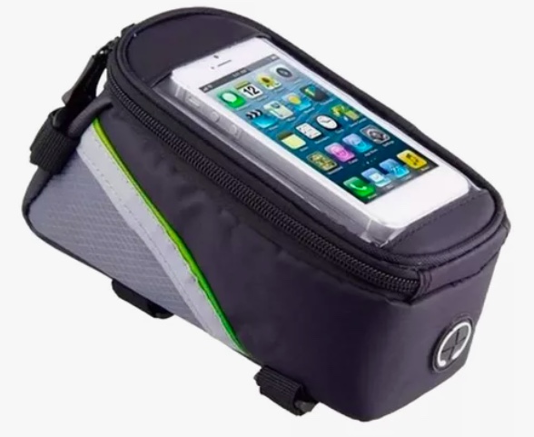 BOLSO DELANTERO BICICLETA PORTA CELULAR - 1