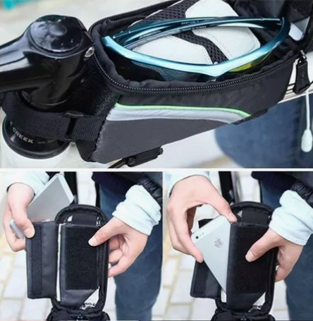 BOLSO DELANTERO BICICLETA PORTA CELULAR - 3
