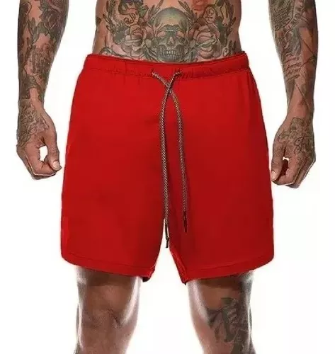 SHORT GIMNASIO LICRA - 3