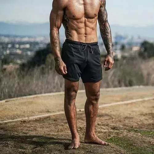 SHORT GIMNASIO LICRA - 3