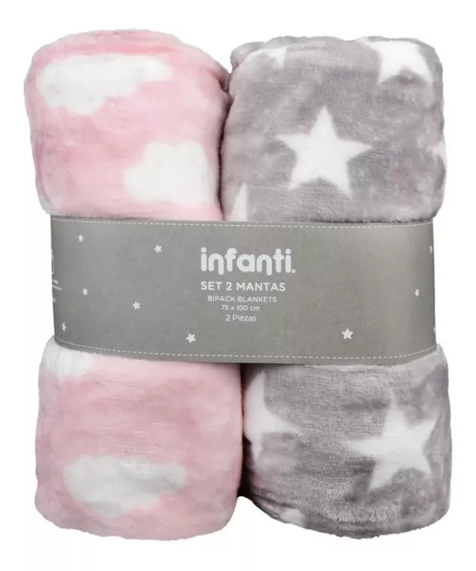 PACK DOS MANTAS FLEECE POLAR - 1