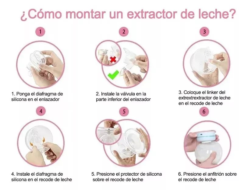 EXTRACTOR DE LECHE ELÉCTRICO PORTÁTIL - 5
