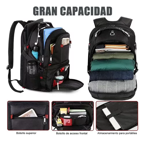 MOCHILA DE VIAJE PARA NOTEBOOK 17'' - 3