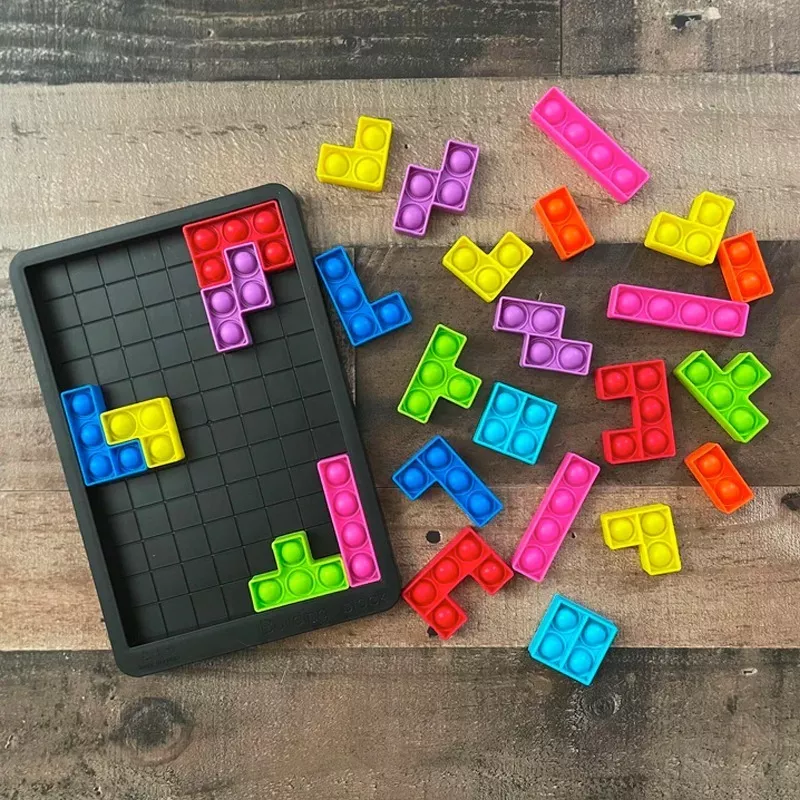 JUEGO PUZZLE POP IT ROMPECABEZAS - 5