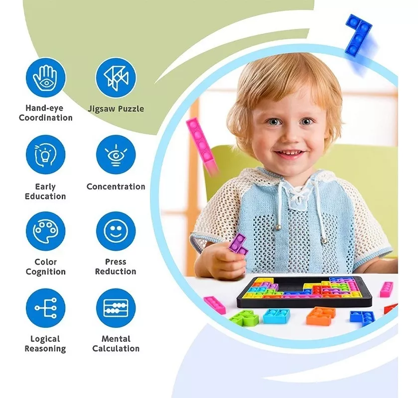 JUEGO PUZZLE POP IT ROMPECABEZAS - 6