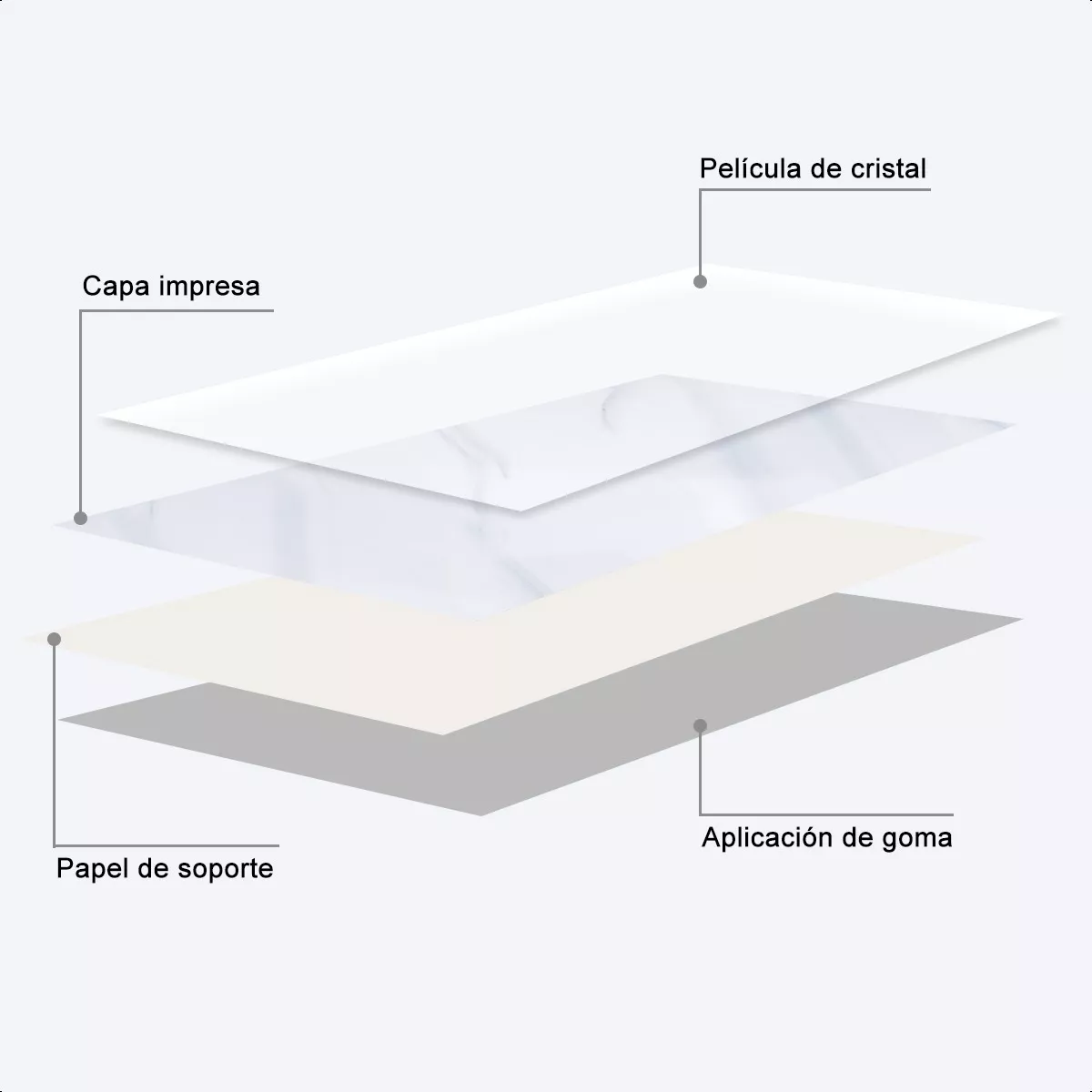 10 LAMINAS PAPEL MURAL MÁRMOL - 3