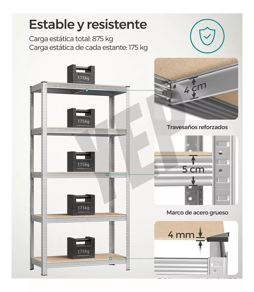 ESTANTE ESTANTE YEP REPISA ARMABLE - 4