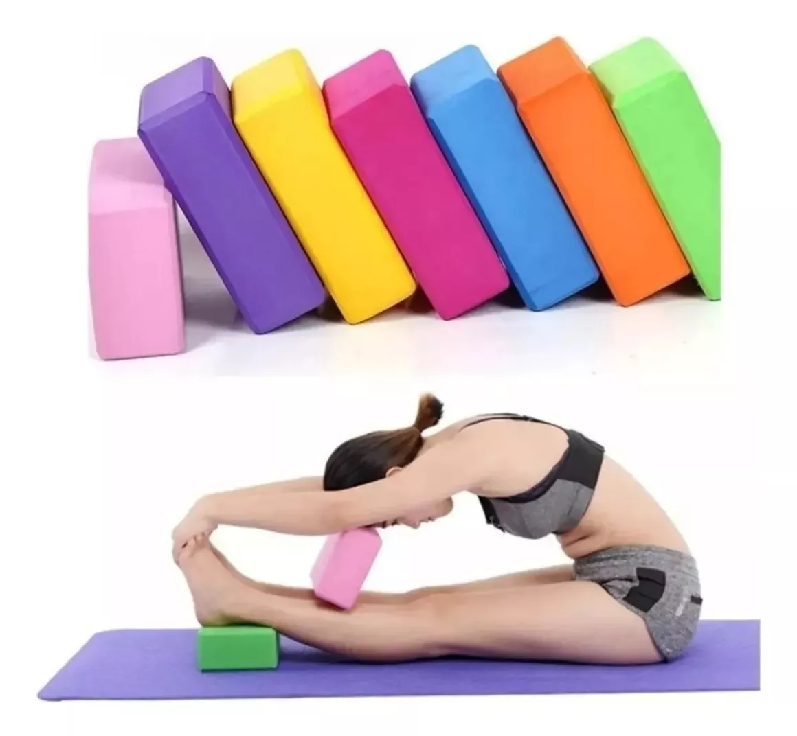 FITNESS YOGA LADRILLO GOMA EVA - 1