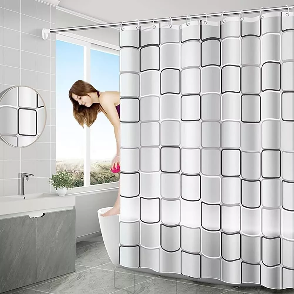 CORTINA PARA BAÑO DE PEVA - 2