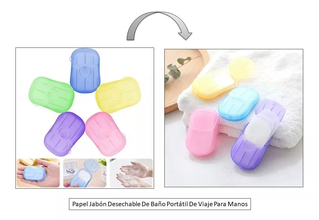 PAPEL JABÓN DESECHABLE DE BAÑO - 2