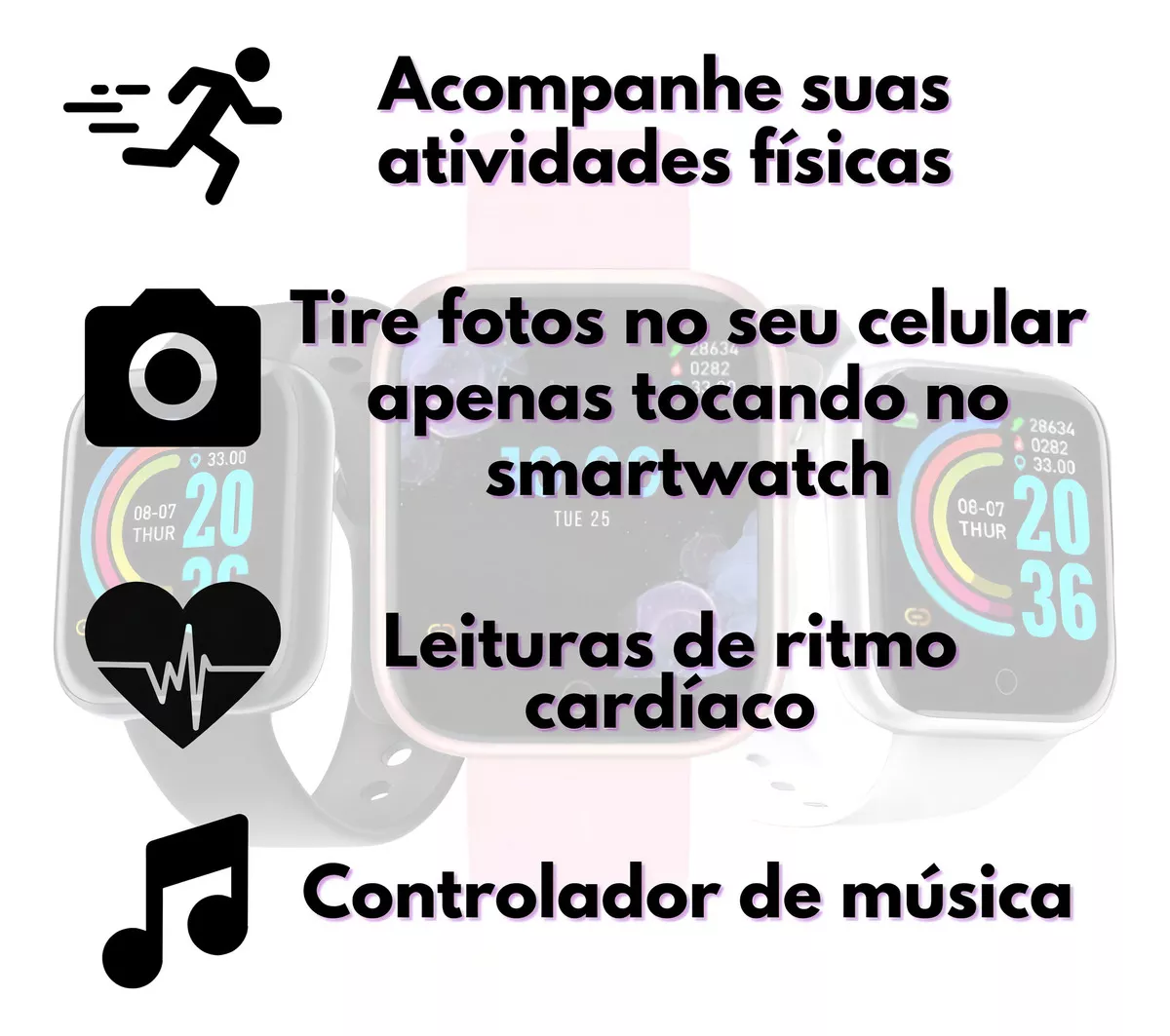 RELOJ INTELIGENTE SMARTWATCH - 5